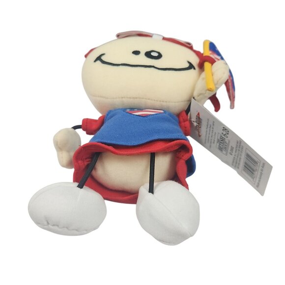 2002 Avon I Wanna Be Patriotic String Doll 8" Plush Toy - Picture 4 of 10